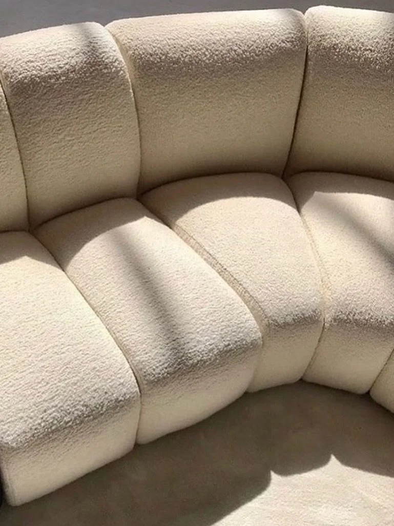 A sofa can completely shape the feeling of a space. Probably one of the hardest pieces to choose, and also a very personal one.

These are a few designs I never seem to get tired of, from high-end statement pieces to modern, refined Dutch and Belgian
