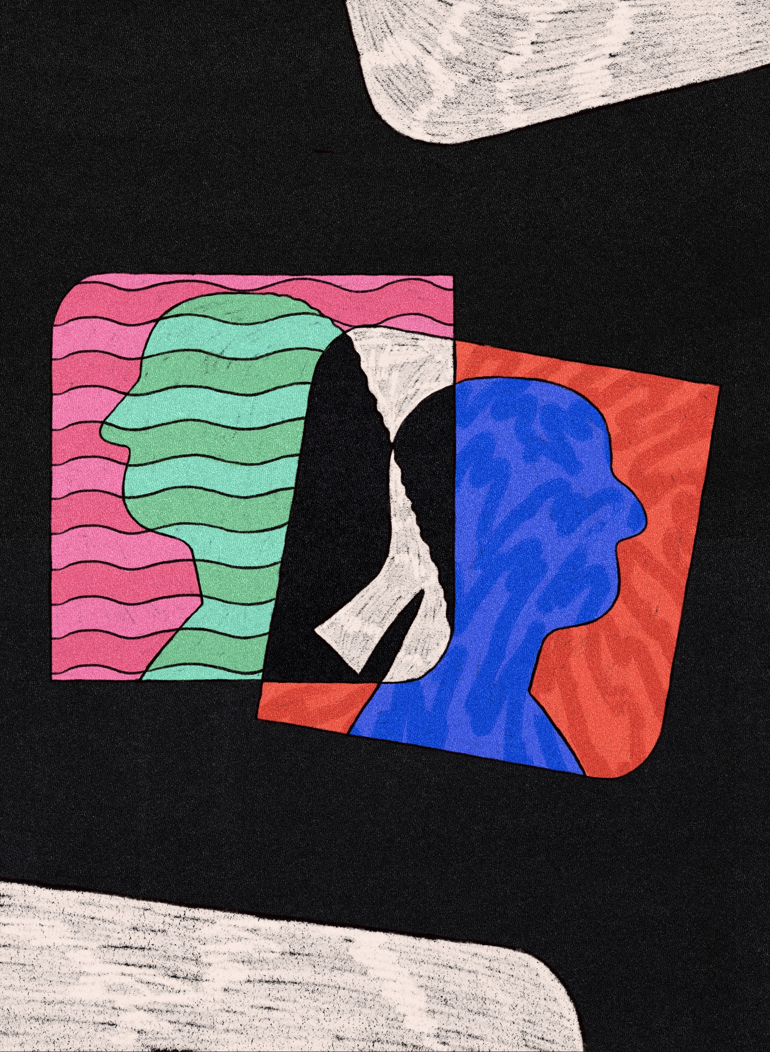 How an Anxious Game Player Learned to Compete