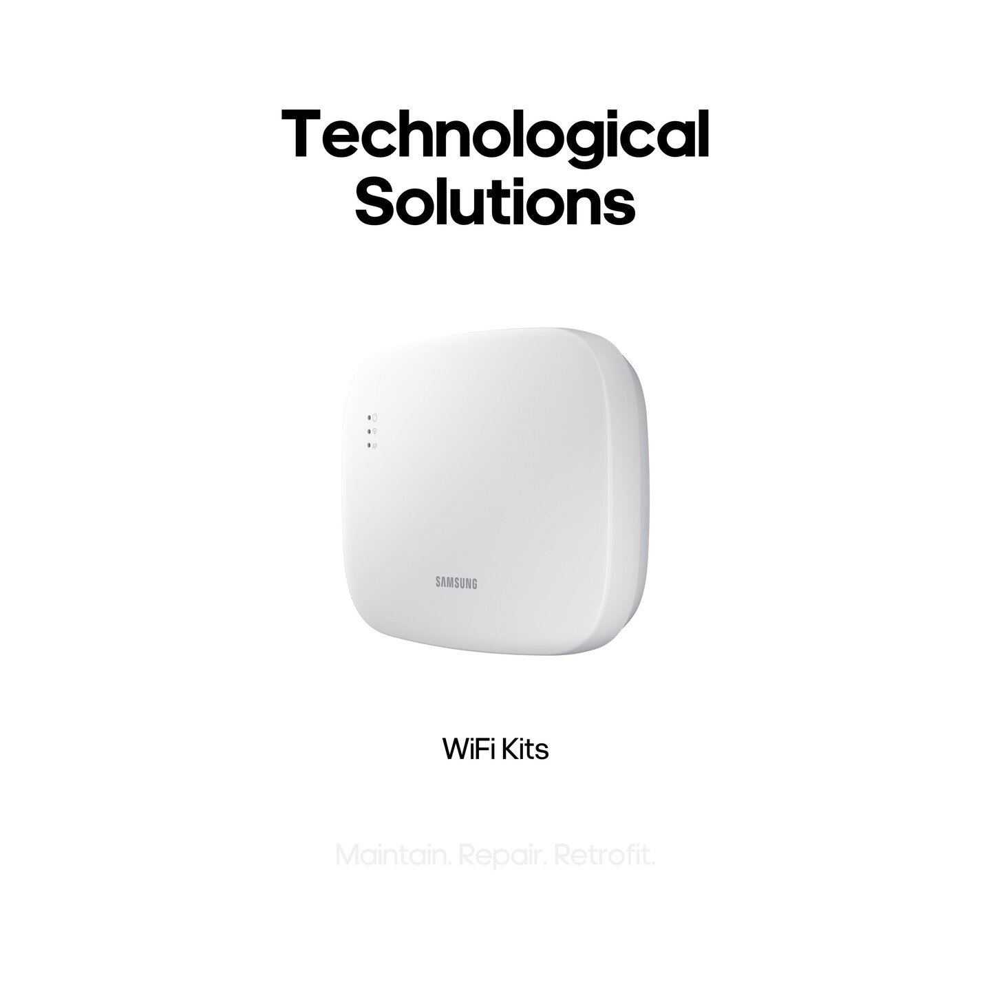 Take control of your indoor units from anywhere with the Samsung Wifi Kit! This innovative device allows you to manage your HVAC system from your mobile device, making it easy to adjust temperatures and settings no matter where you are. Upgrade to a 