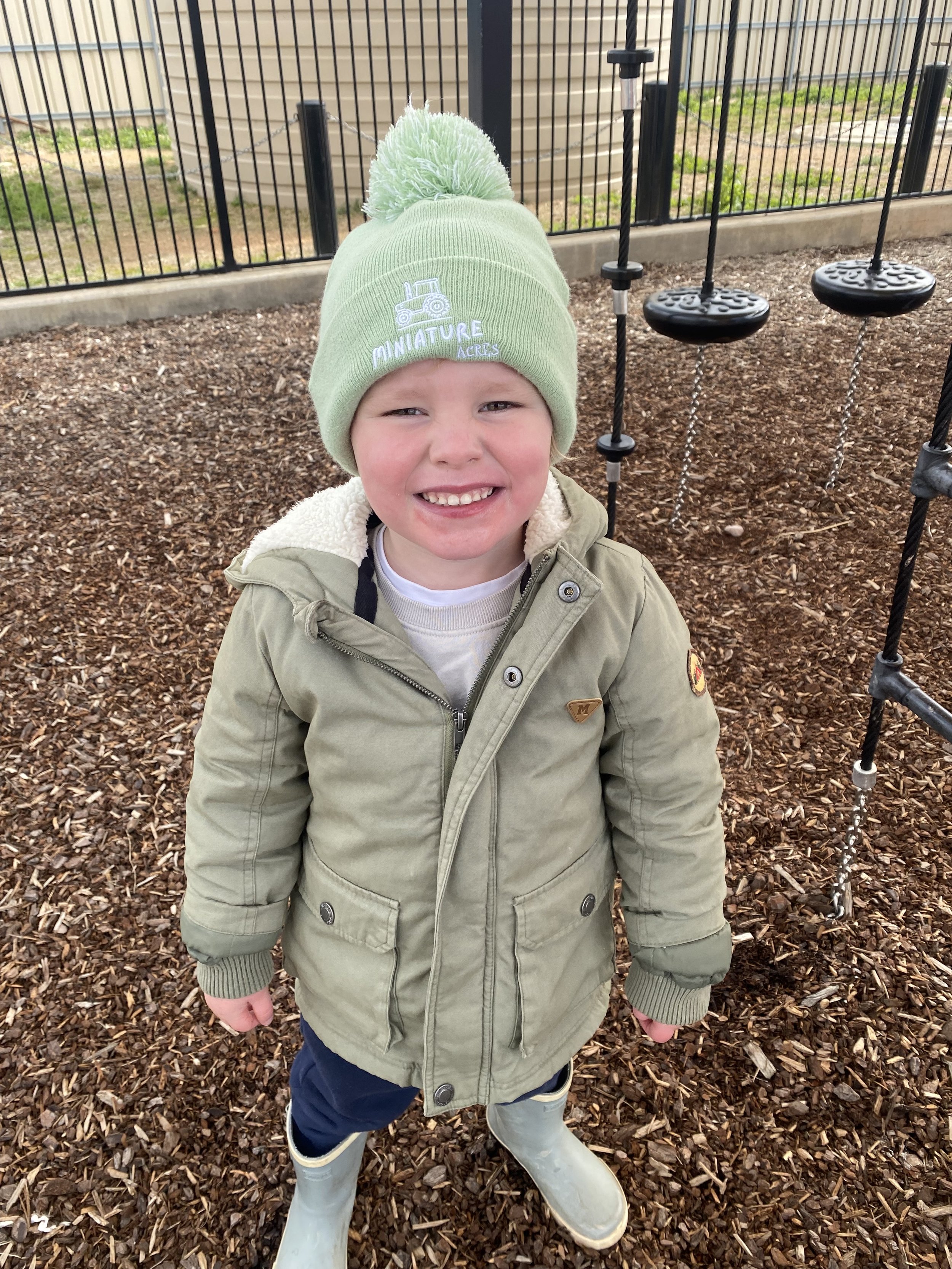 Green Beanie (adult)