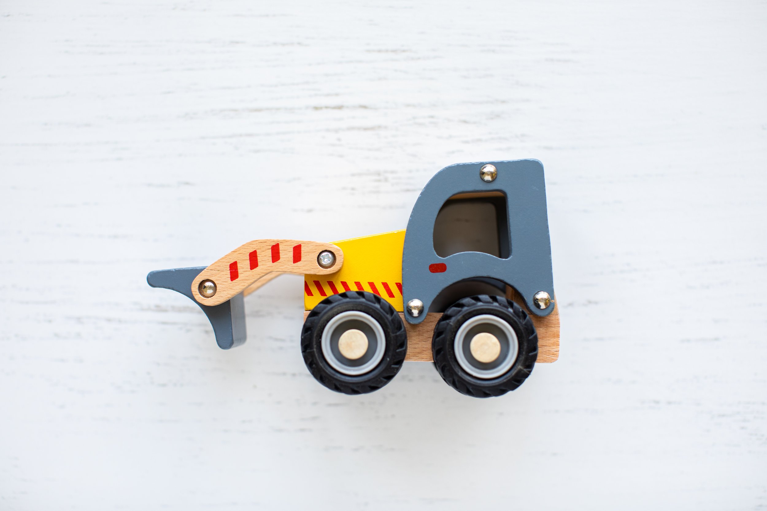 Yellow Wooden Loader