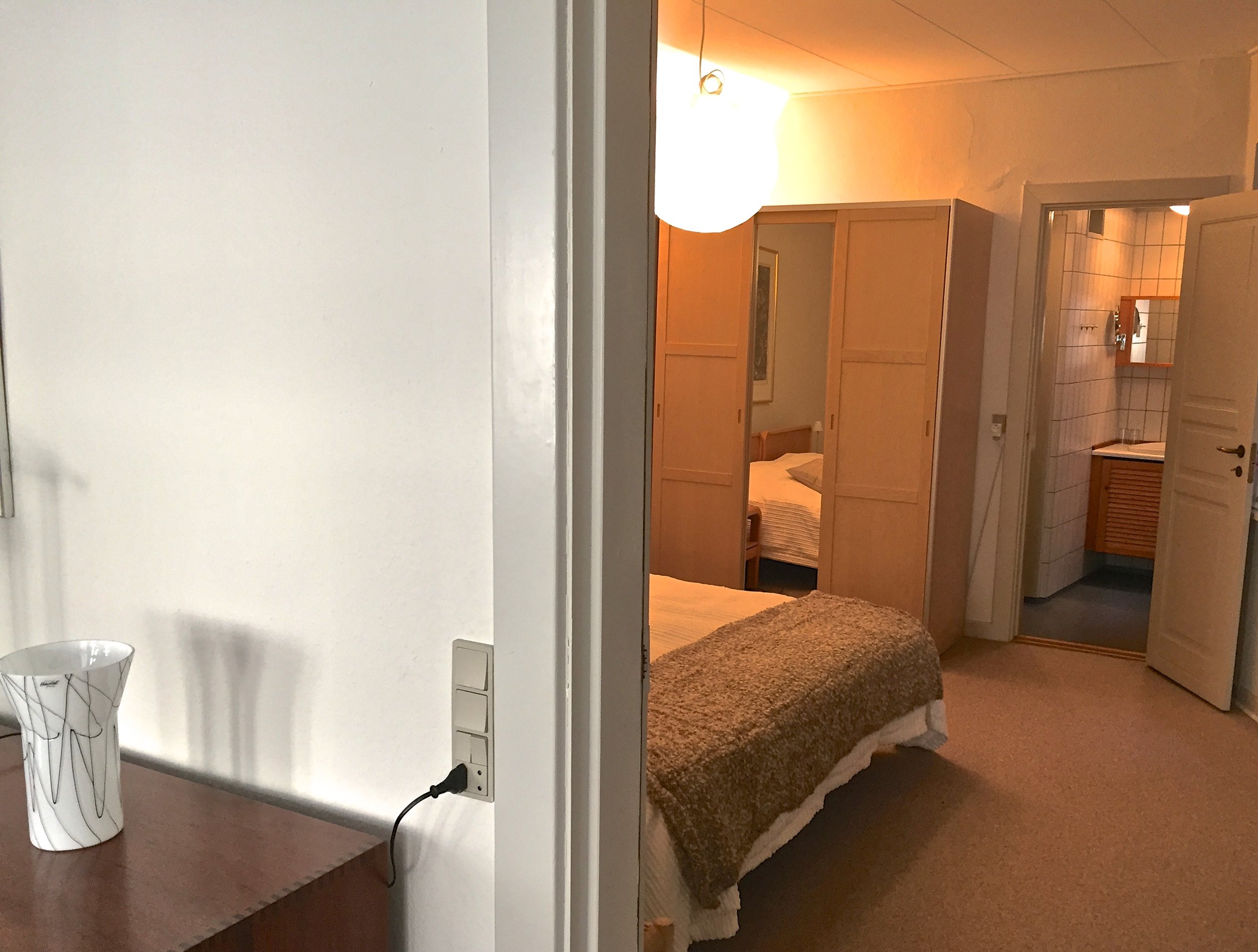 View of bedroom from Living room