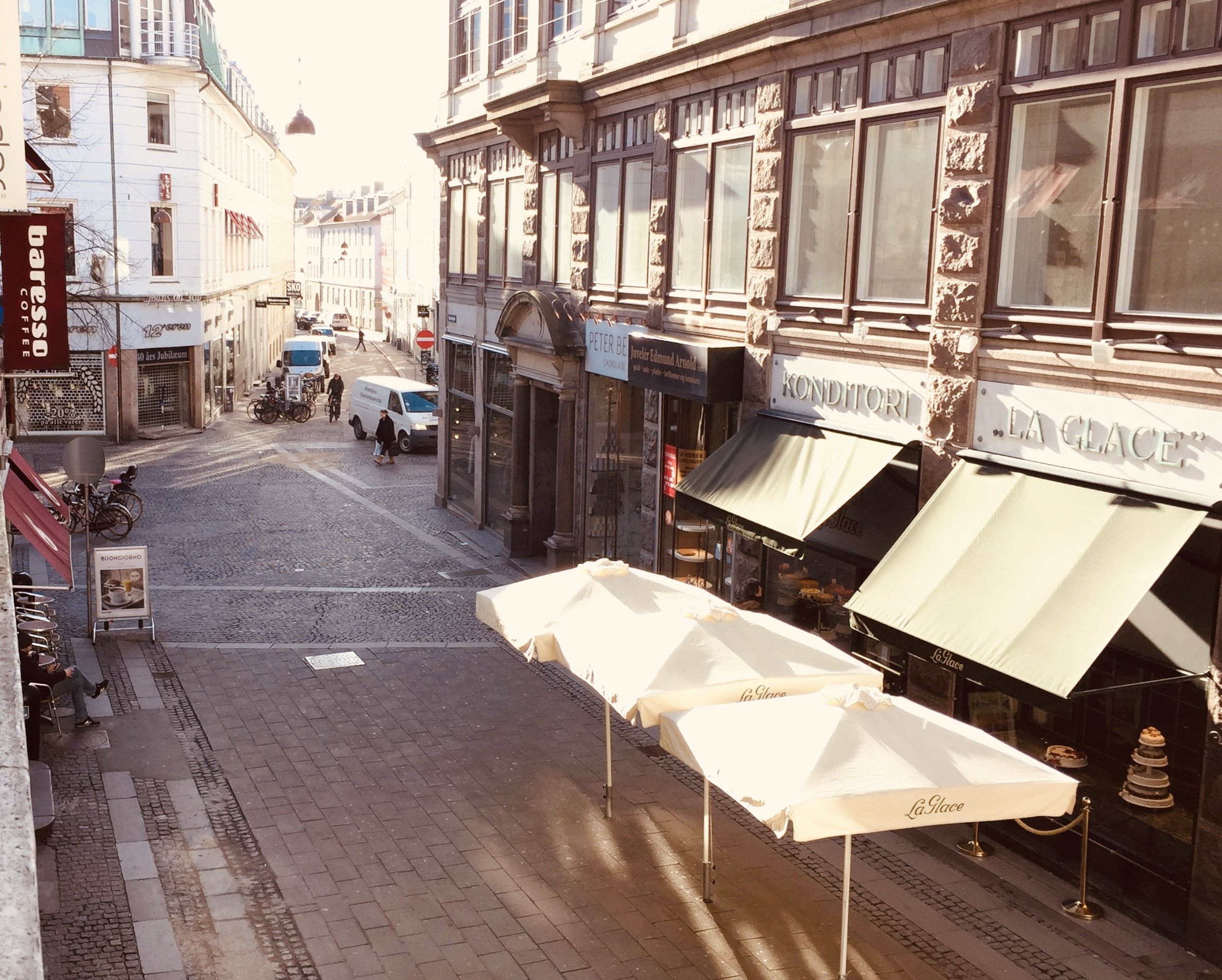 View of the street from Citilet