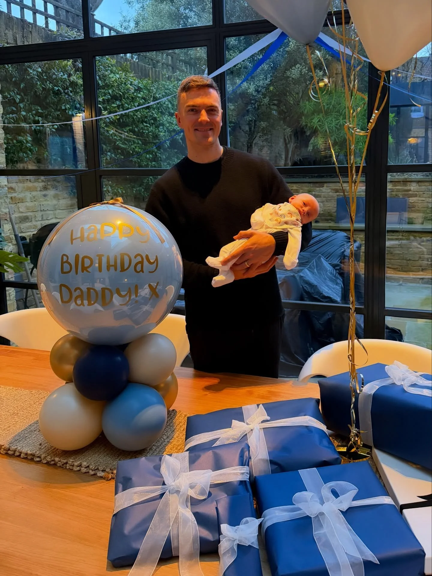 My first birthday as a dad. Best title I&rsquo;ve ever had 🎂❤️