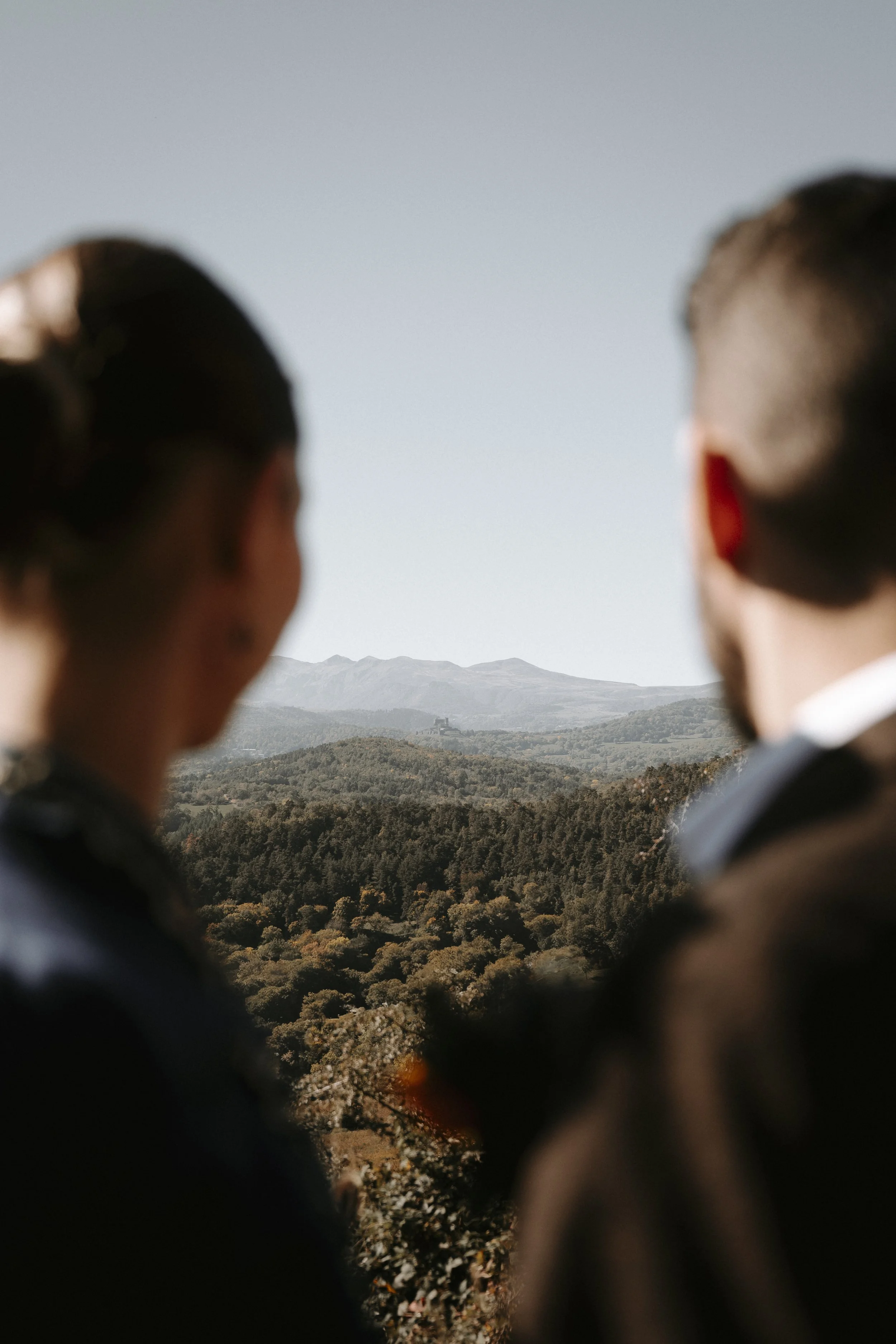 Elizabeth & Pierre, un mariage sur les hauteurs de l'Auvergne
