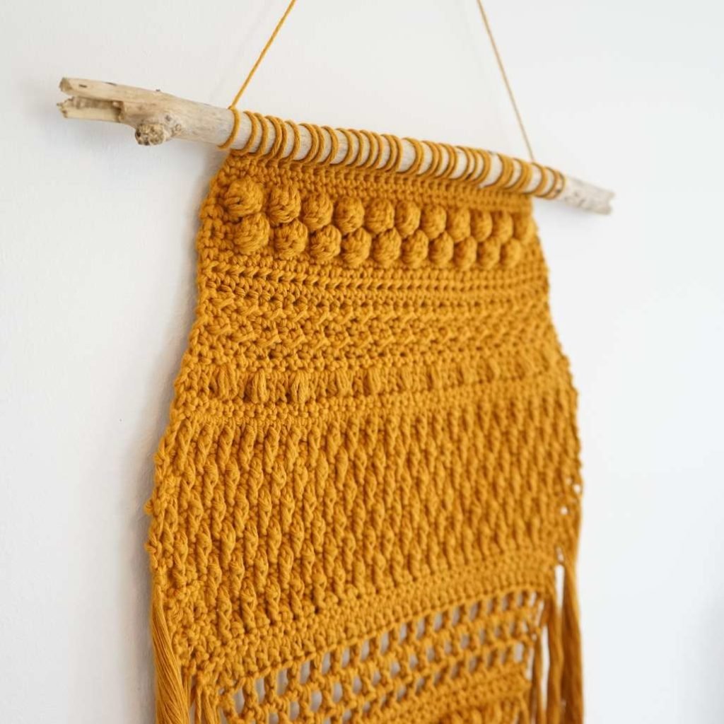 Boho Crochet Wall Hanging • Free Pattern — Bloodimaryart