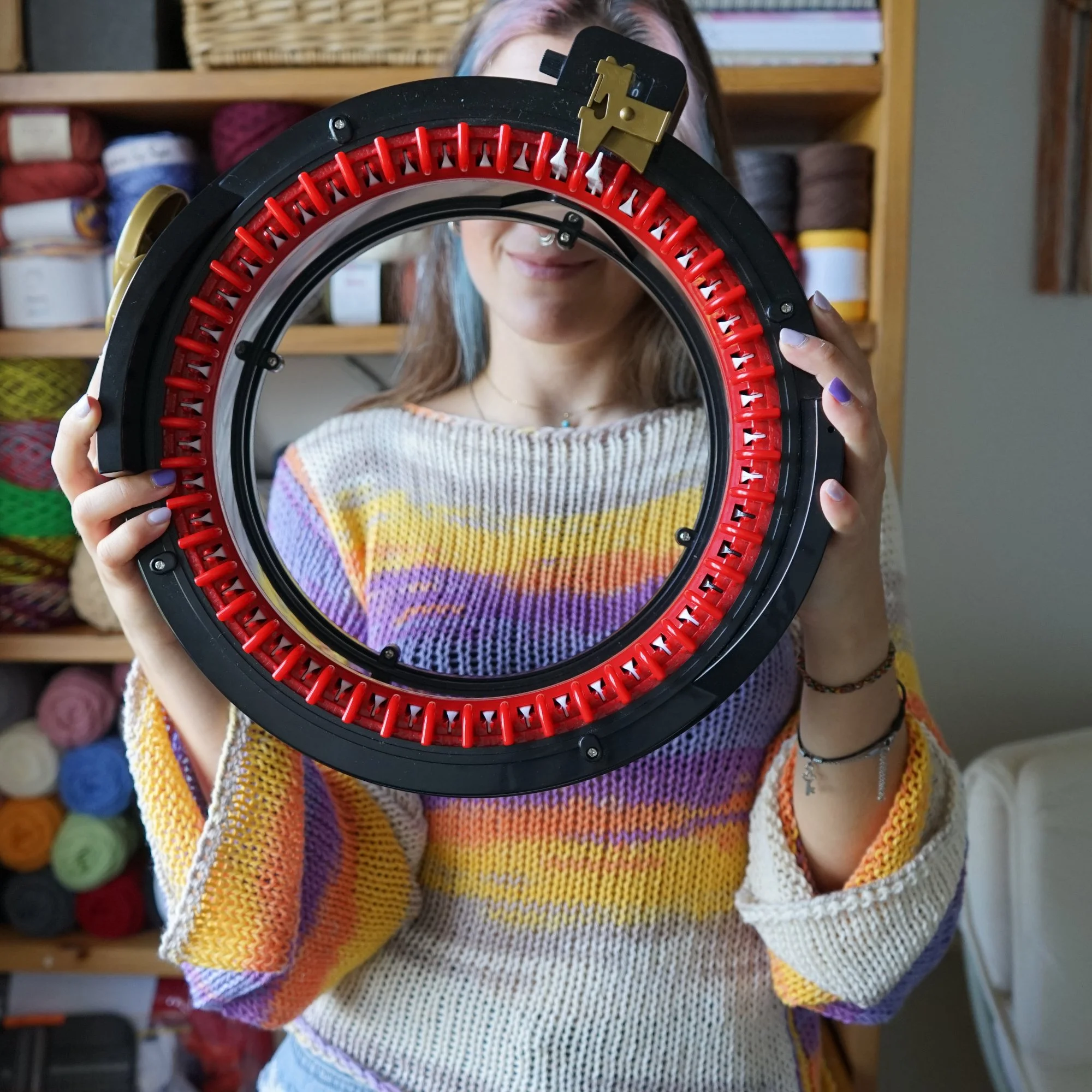 Knitting Machine Sweater - FREE Video Tutorial — Bloodimaryart