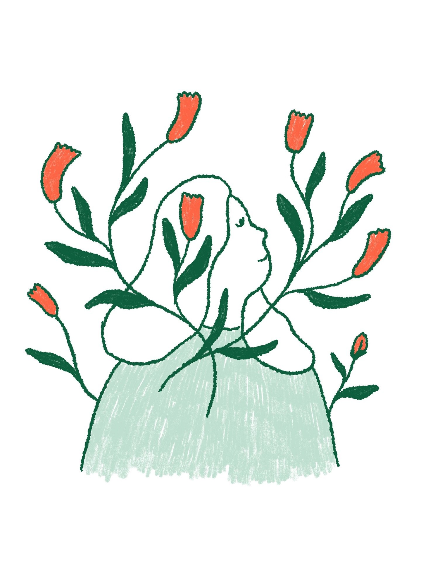 Illustrationer till diktsamlingen Tankar, k&auml;nslor &amp; &ouml;gonblick, f&ouml;rfattad av Cecilia Stevrin🌱

@ceciliastevrin #poetry #poemillustration #illustration #bookillustrations