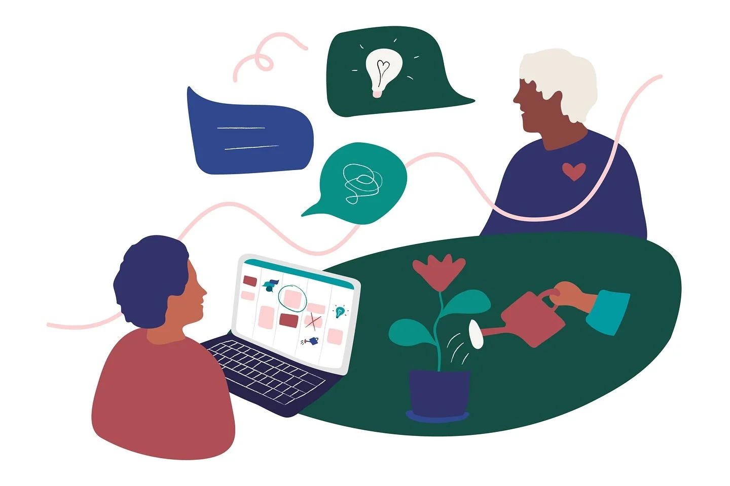 ”Ny skräddarsydd arbetsmiljöutbildning för statliga chefer och skyddsombud” 
 
Ett pågående projekt i samarbete med Partsrådet, där jag arbetar med illustrationer och ikoner till Partsrådets nya