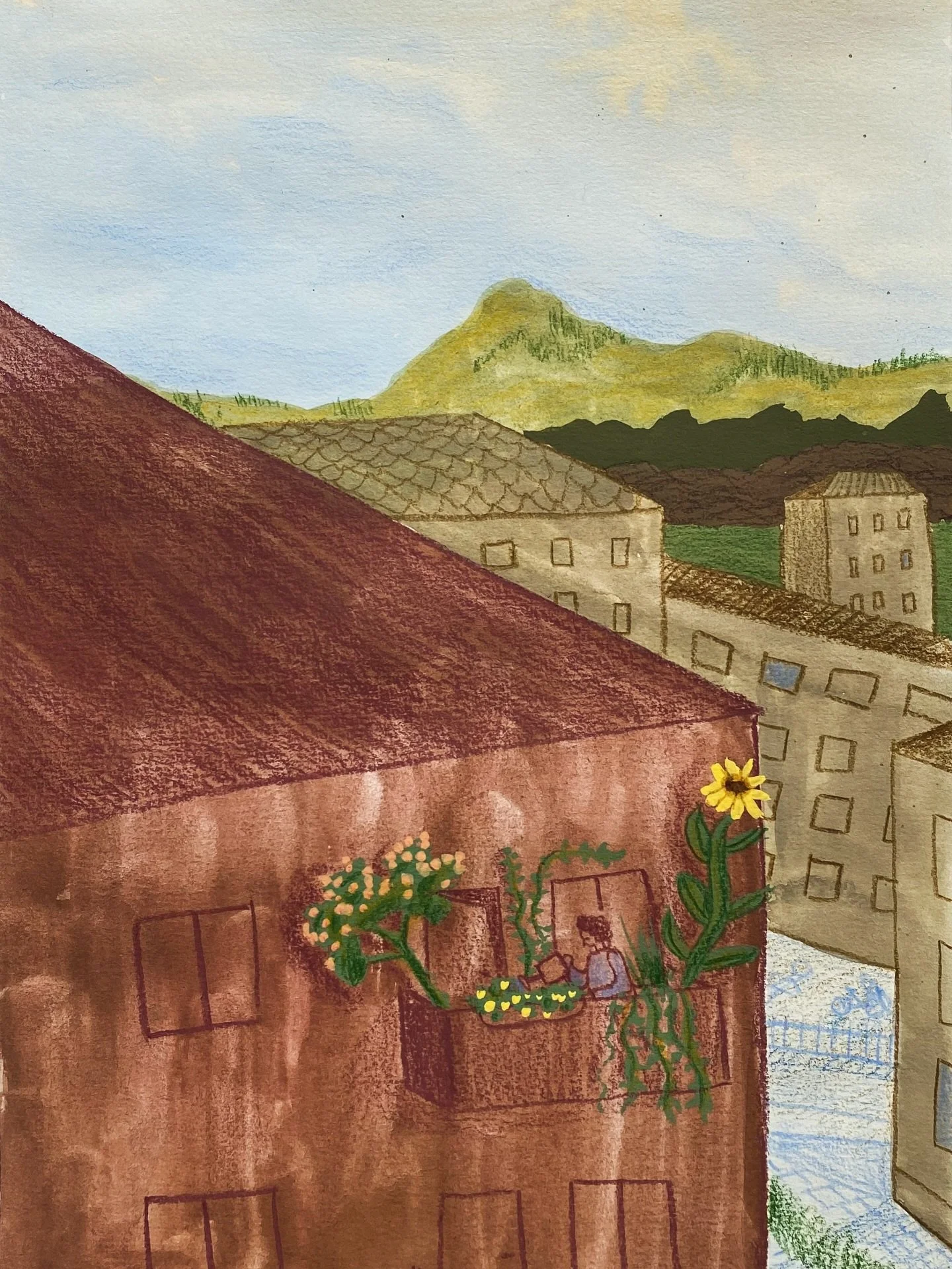 Little Garden
Gouache och f&auml;rgpennor.
30x40 cm (inkl. passepartout och vit ram)
 
Medverkar just nu i min utst&auml;llning p&aring; Ekholmens bibliotek fram till ons 26/11💚 Alla verk &auml;r till salu! 
 
@ekholmensbibliotek