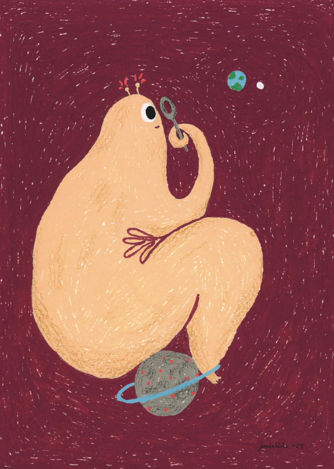 Varelse Ljusorange - Vykort A6 - 40 kr