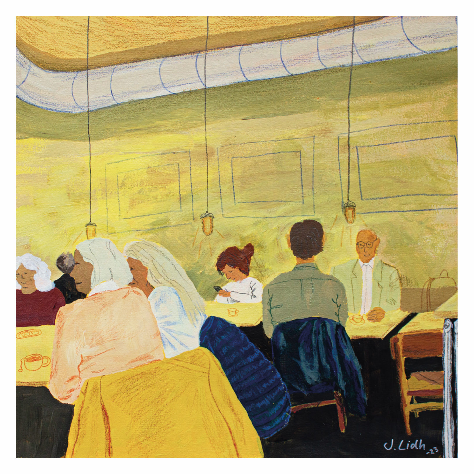 Fikasorl - Vykort 15x15 cm - 40 kr