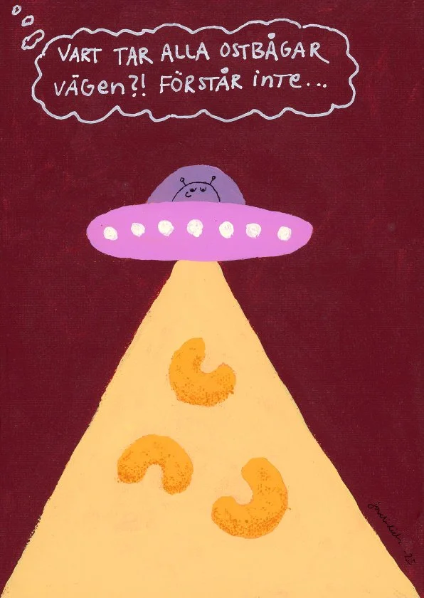 Ostbågar - Vykort A6 - 40 kr