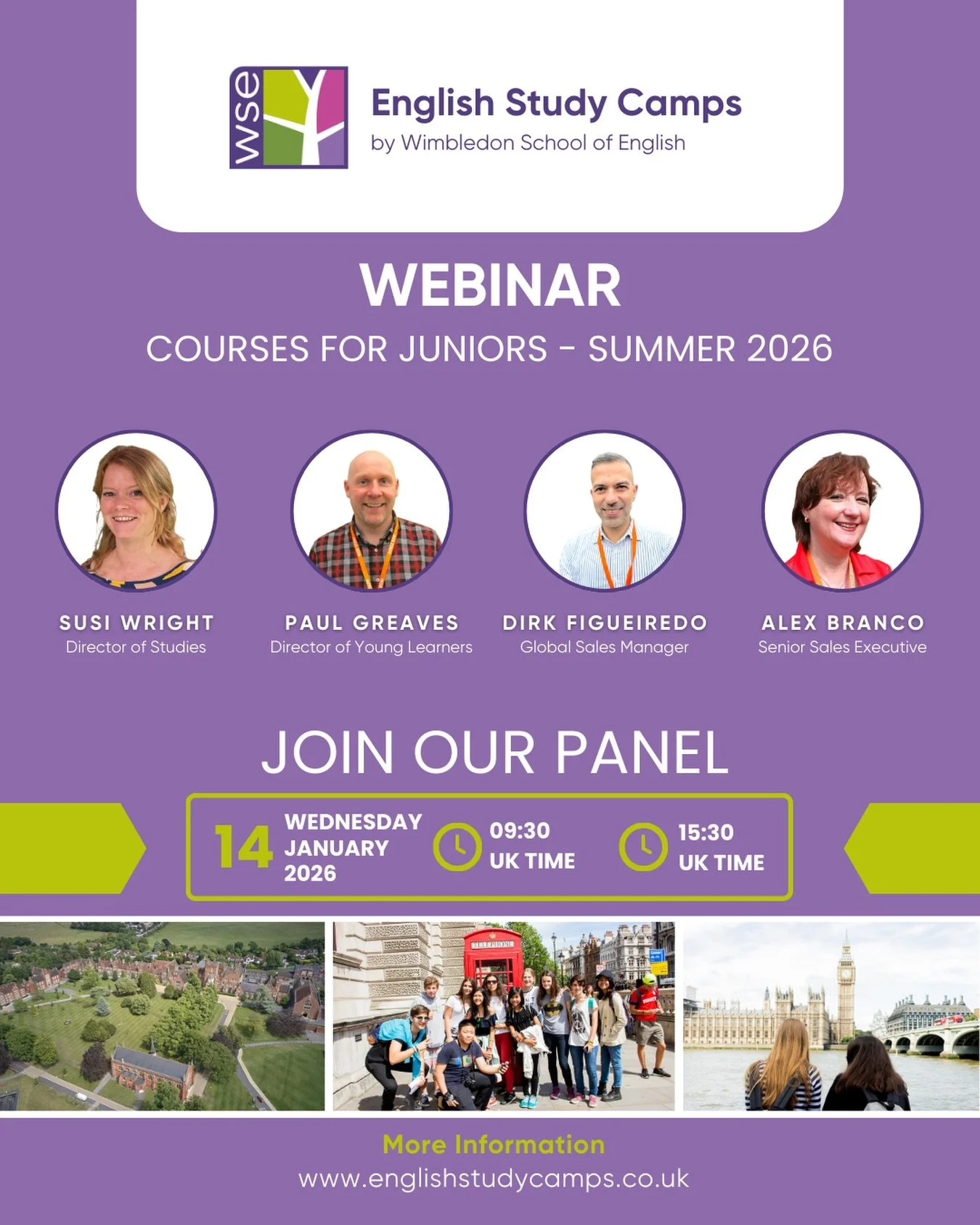 We have three UK centres next summer including a brand-new location at Epsom College, London.

Join our live webinars to explore what's on offer for students aged 8 to 17, including:

&bull; New STEM Programme at Lord Wandsworth College
&bull; New Ma