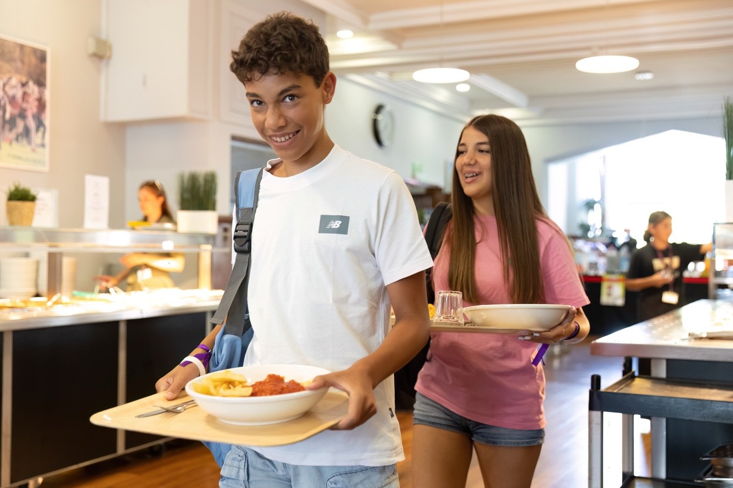 Mealtimes are an important part of the experience too. Across all our centres, lunch and dinner give students the chance to enjoy good food, chat with friends and spend time together after a busy day. 🍽️ 

English Study Camps is proudly part of @wim