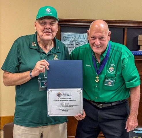 September Knight of the Month - Mike Girior