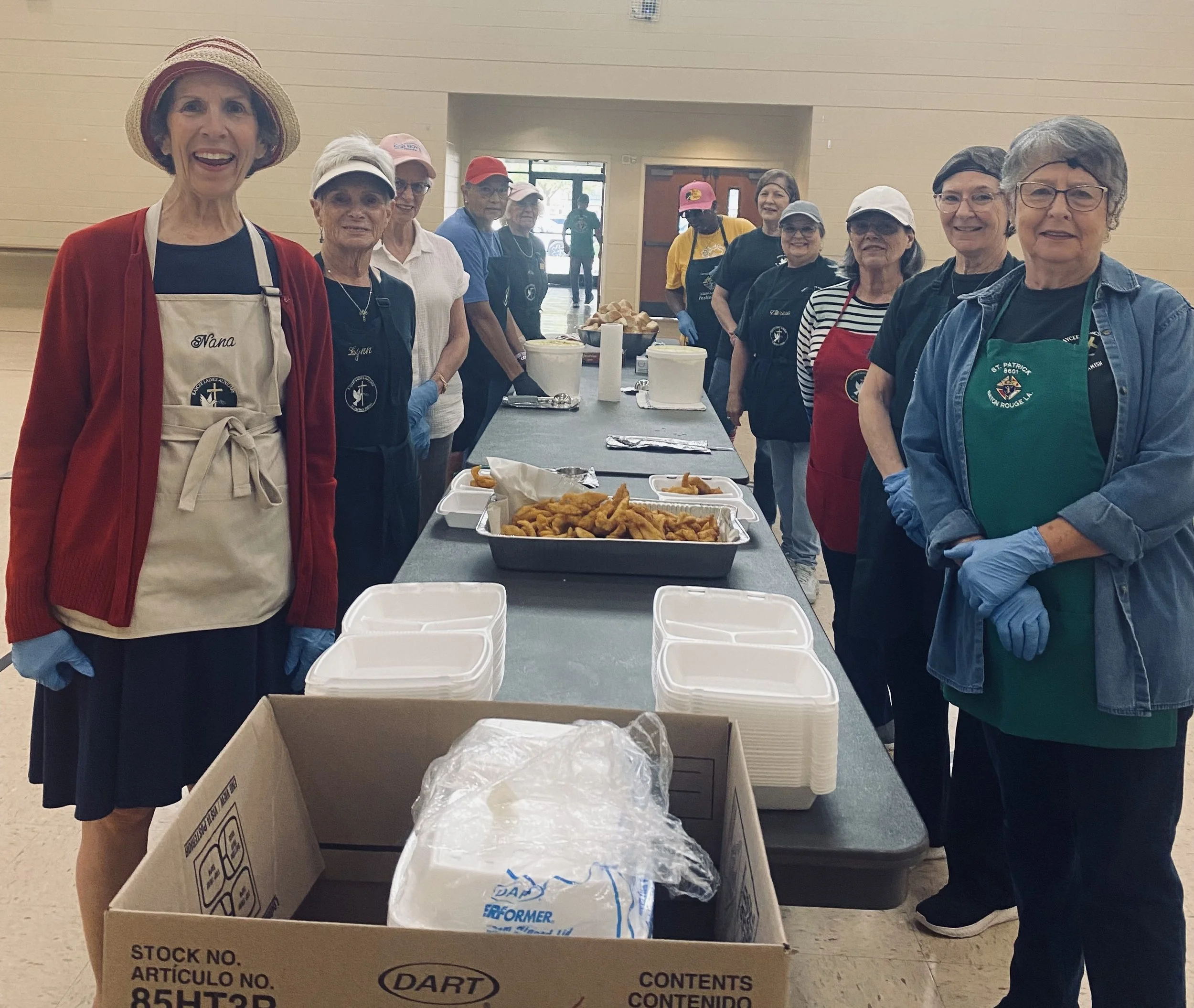 Kaycee Ladies Auxiliary 2026 Supporting KC Council 8601 For the Lenten Fish Fry