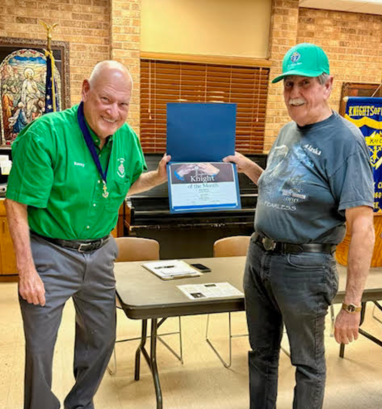 April Knight of the Month - Johnny Porche