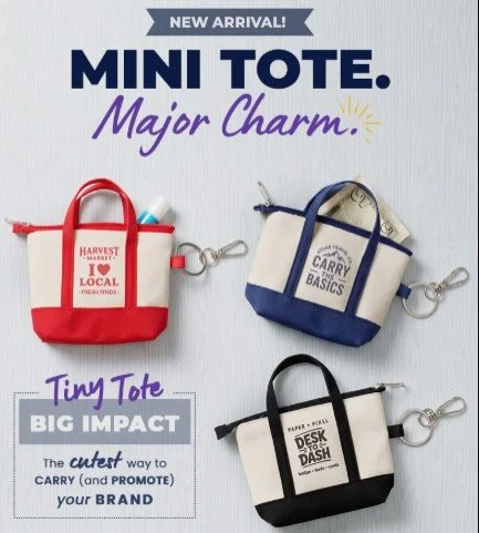We are TOTE-ally into these &mdash;

Email info@cbdisco.com if you are too!

#minitote #keychains #custommerch