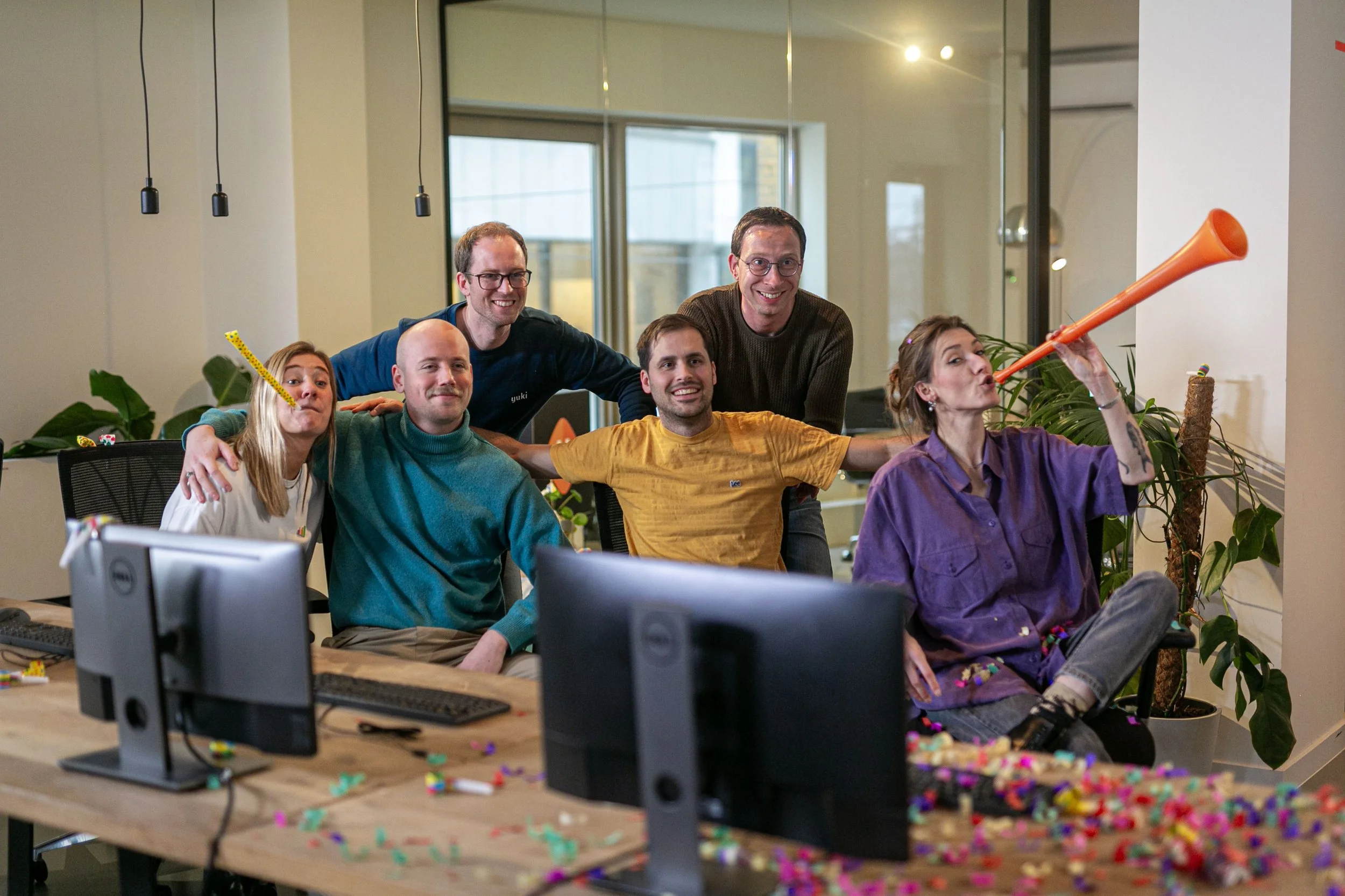 Behind the scenes van shoot bij Yuki