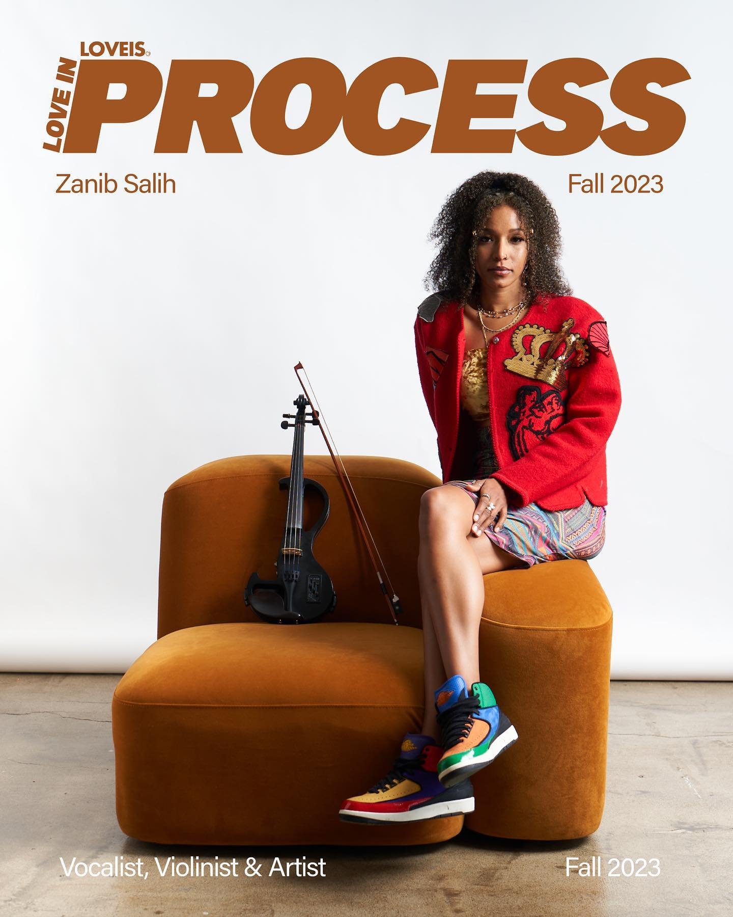 Love In Process 005 : Zanib Salih

&ldquo;Creating from a place of clarity and certainty is more productive than creating from a cloud of doubt.&rdquo; - @zanibwaves 

Zanib Salih, Vocalist, Violinist, &amp; Artist, creates to feel freedom and libera