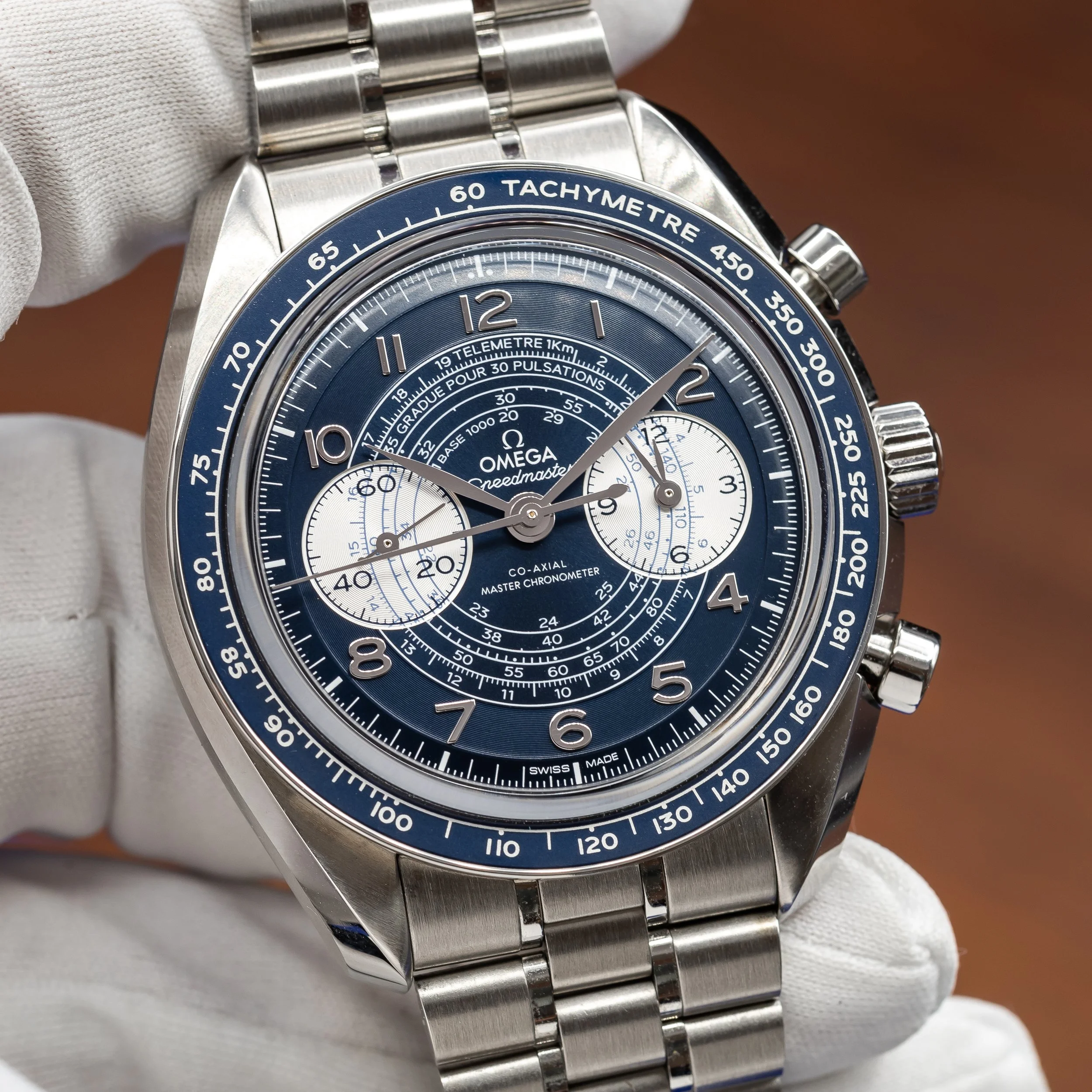 OMEGA Speedmaster Chronoscope 43mm Blue Master Chronometer 329.30.43.51.03.001