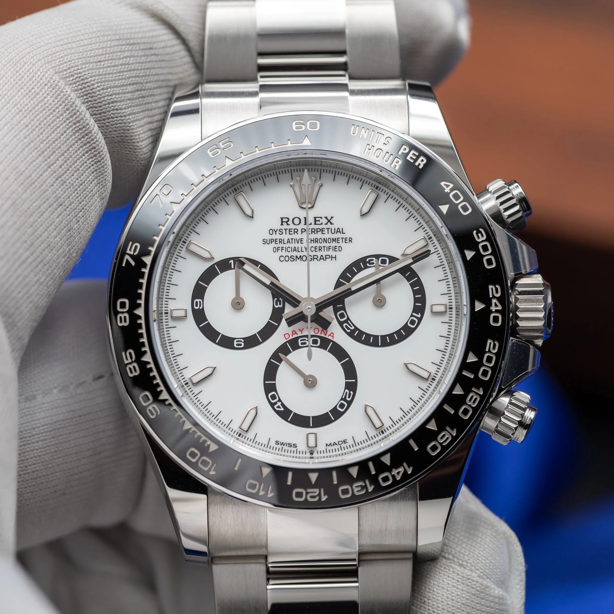 ROLEX Cosmograph Daytona “Panda” White Dial Stainless Steel 126500LN