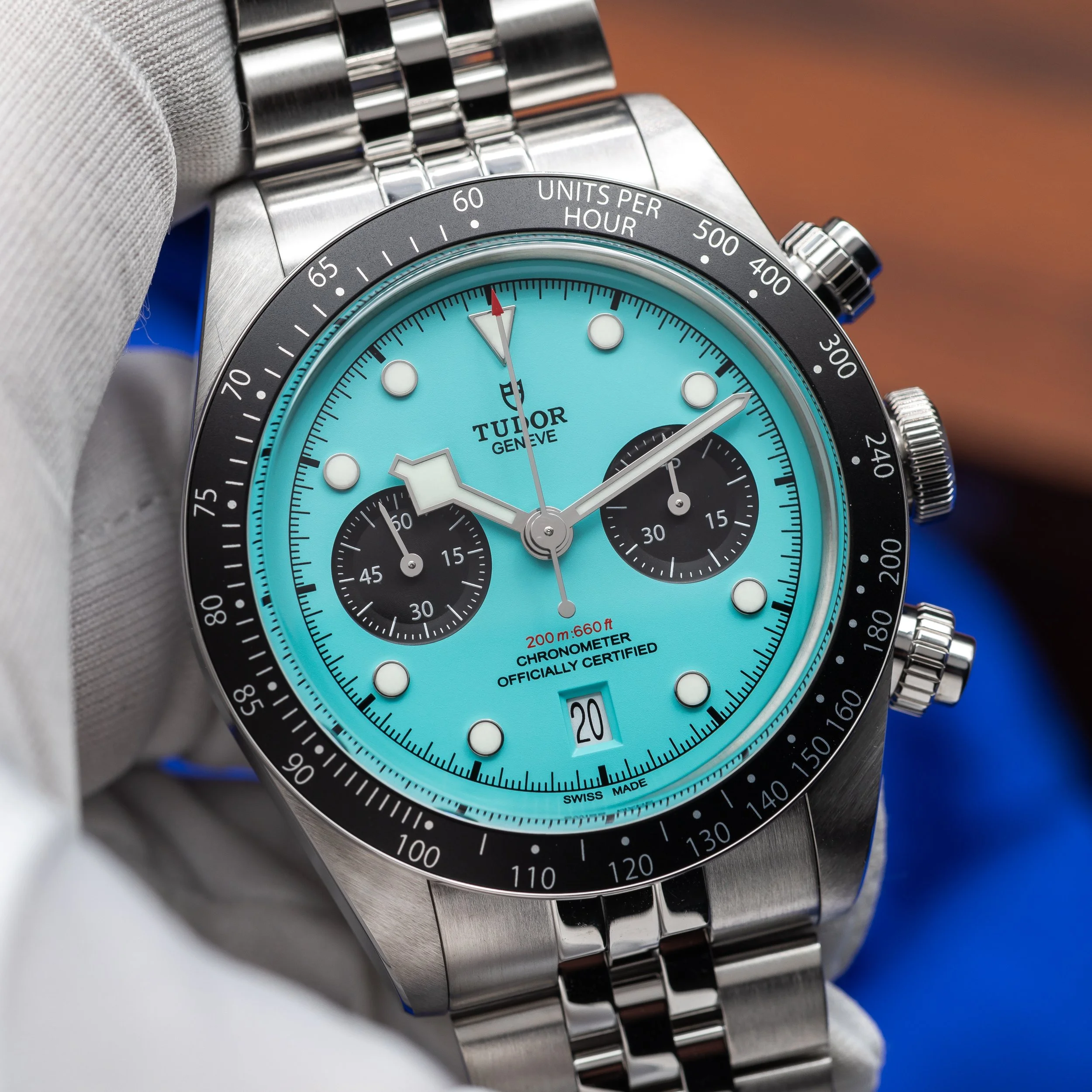 TUDOR Black Bay Chrono Flamingo Blue M79360N-0024 - 2025