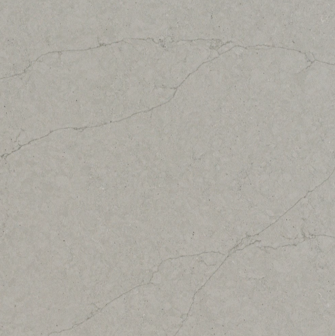 Noble Grey Lava Quartz surface