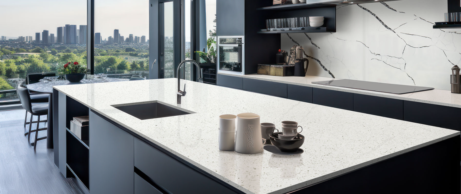 Sparkling White surface and installation reference