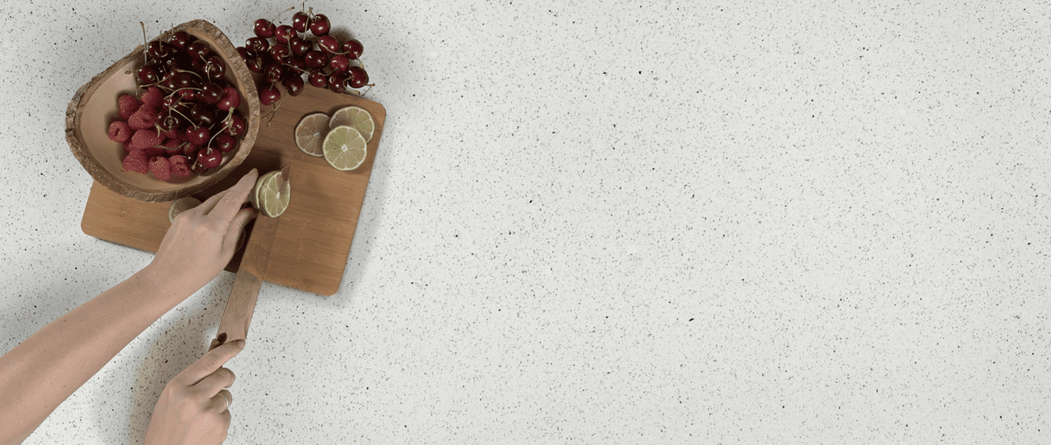 Sparkling White surface and installation reference