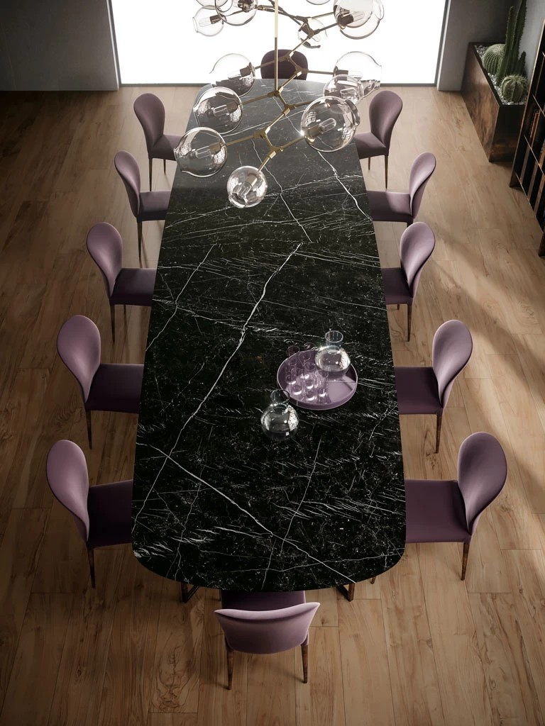 Nero Marquina (2cm) surface and installation reference