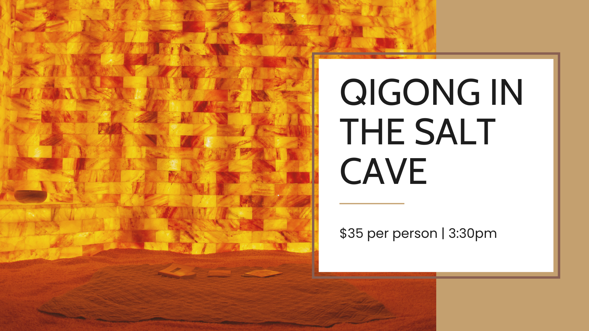 Qigong in the Salt Cave