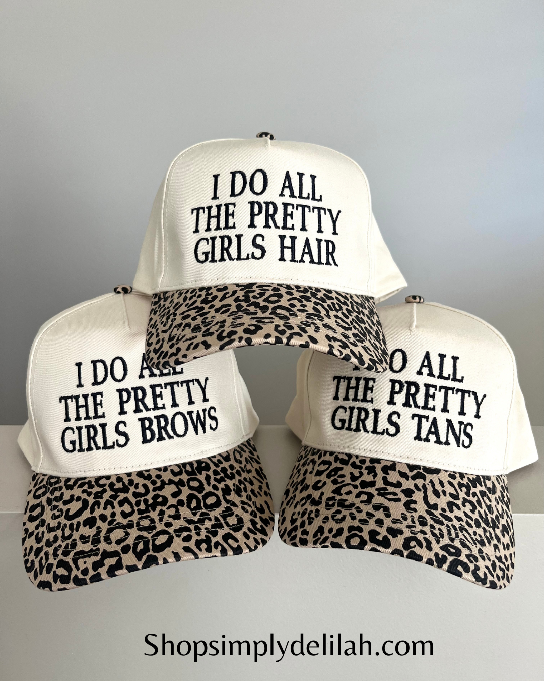 $27 Pretty Girls Brows Leopard Brim Hat