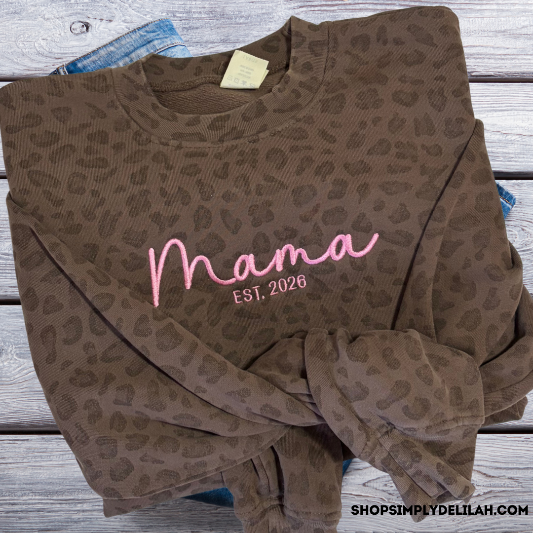 $52 -limited offer leopard custom crewneck