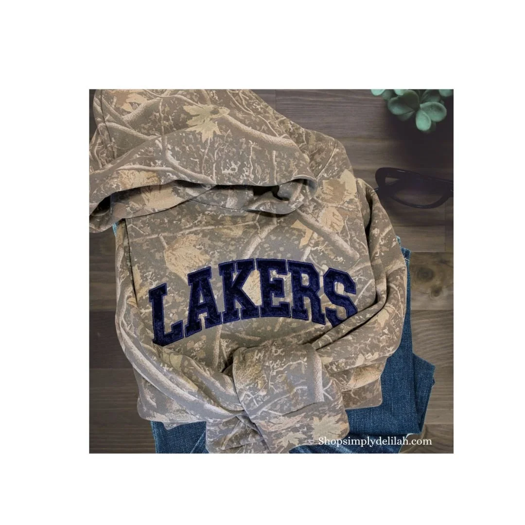 $59.00 -LAKERS Camo Hoodie