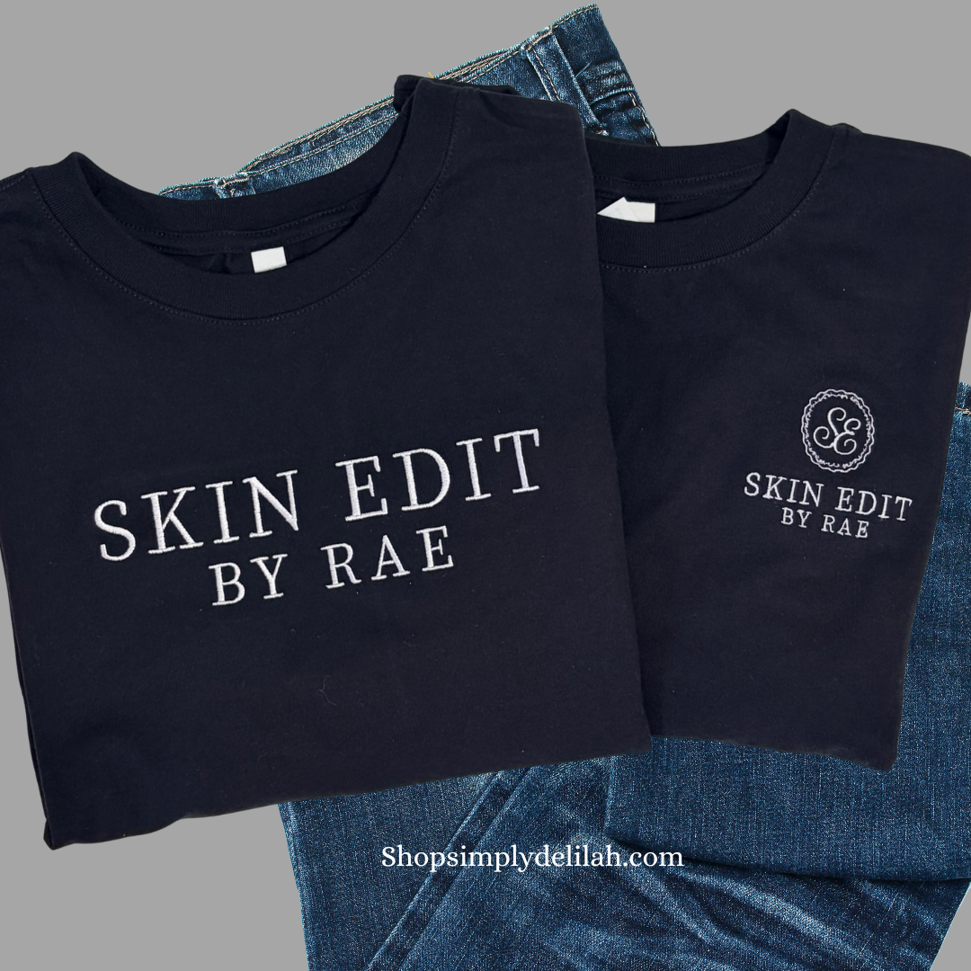 8 T-Shirts Logo Embroidered (Bella/Comfort Colors)