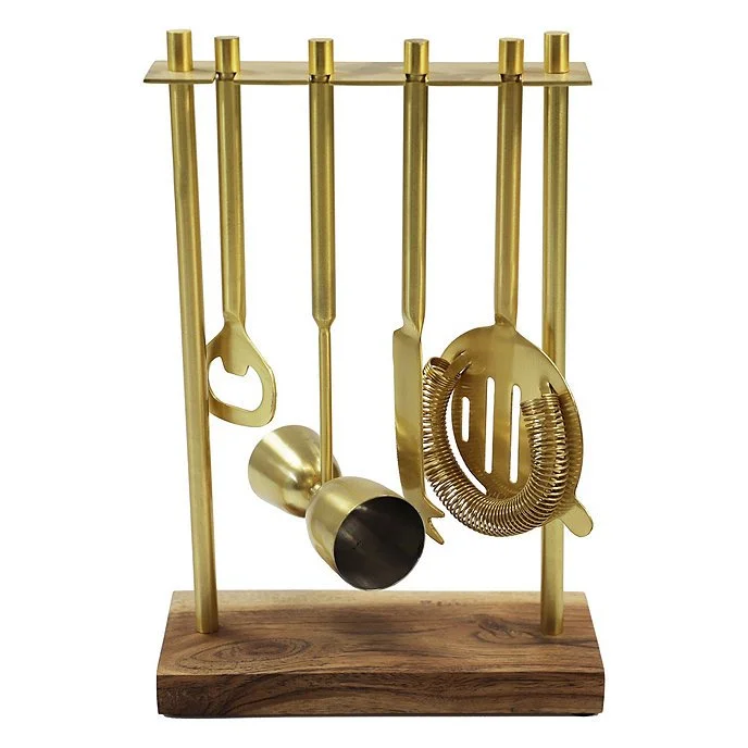 Brass Wythe Bar Tool Set