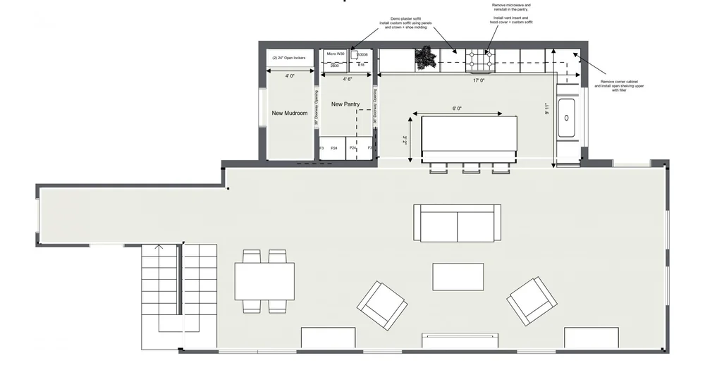 New Floor Plan Layout