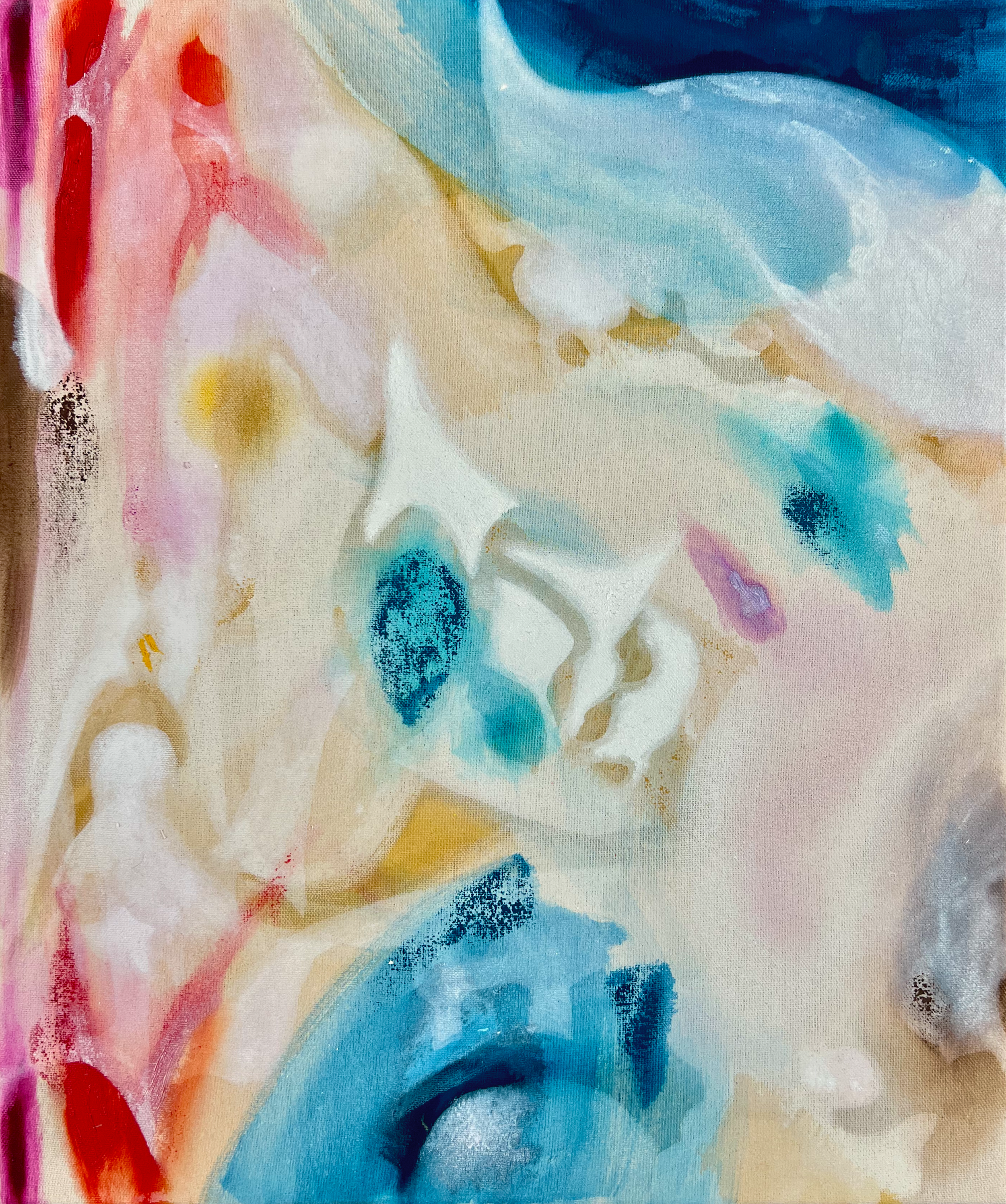 The bean harvest 2 a, 2026. oil on canvas –70 x 60 cm