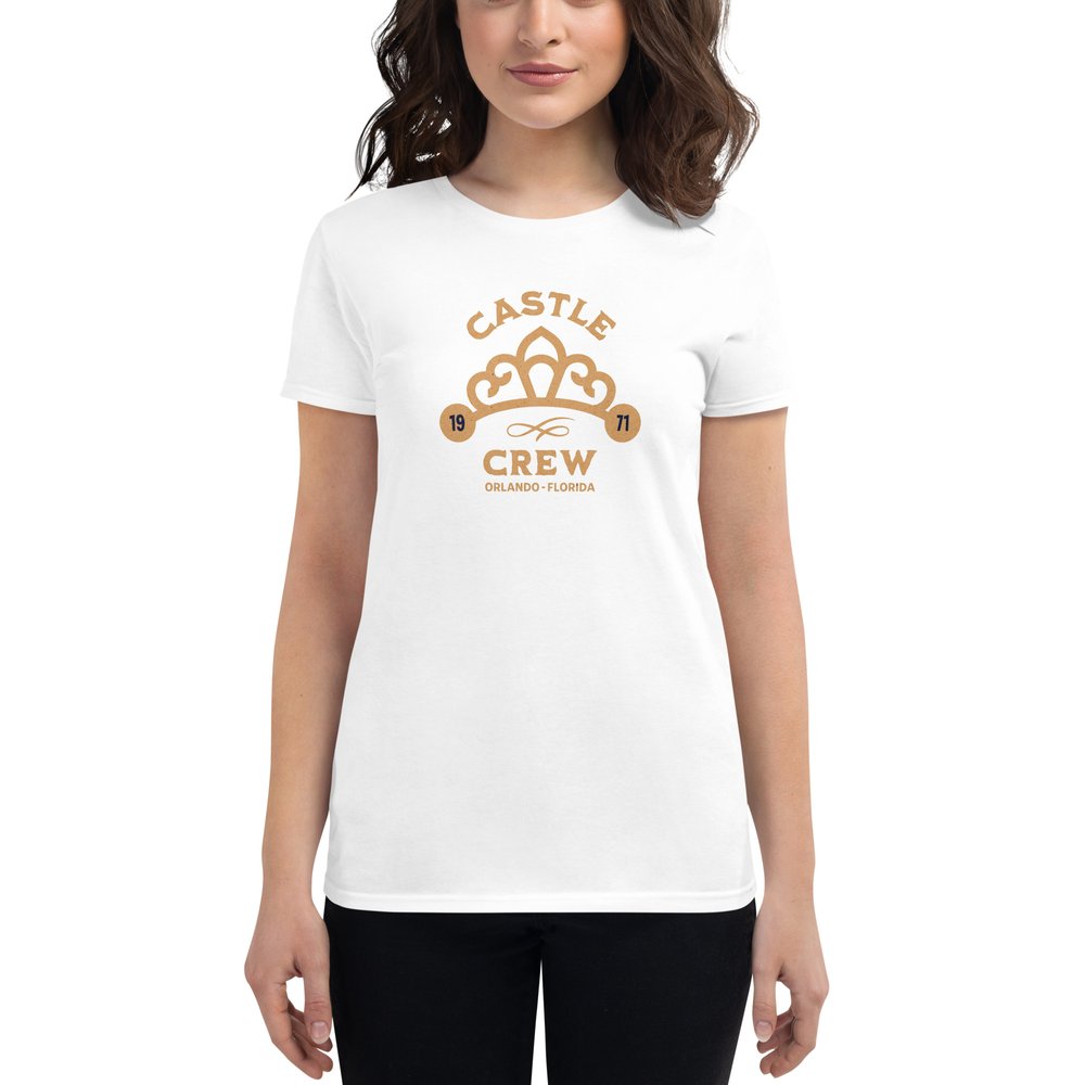 Women's Castle Crew t-shirt in white