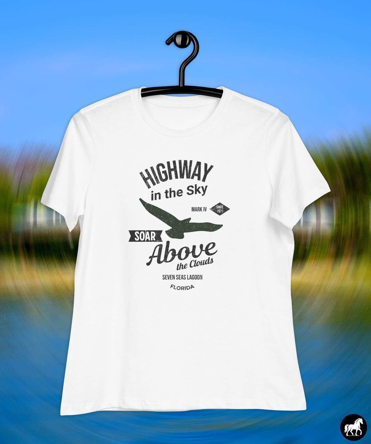What&rsquo;s your favorite mode of WDW transportation?

Our Highway in the Sky design was inspired by the magic of gliding around the majesty of Seven Seas Lagoon.

Women&rsquo;s Relaxed T-Shirt
https://www.1923mainstreet.com/shop/p/highway-in-the-sk