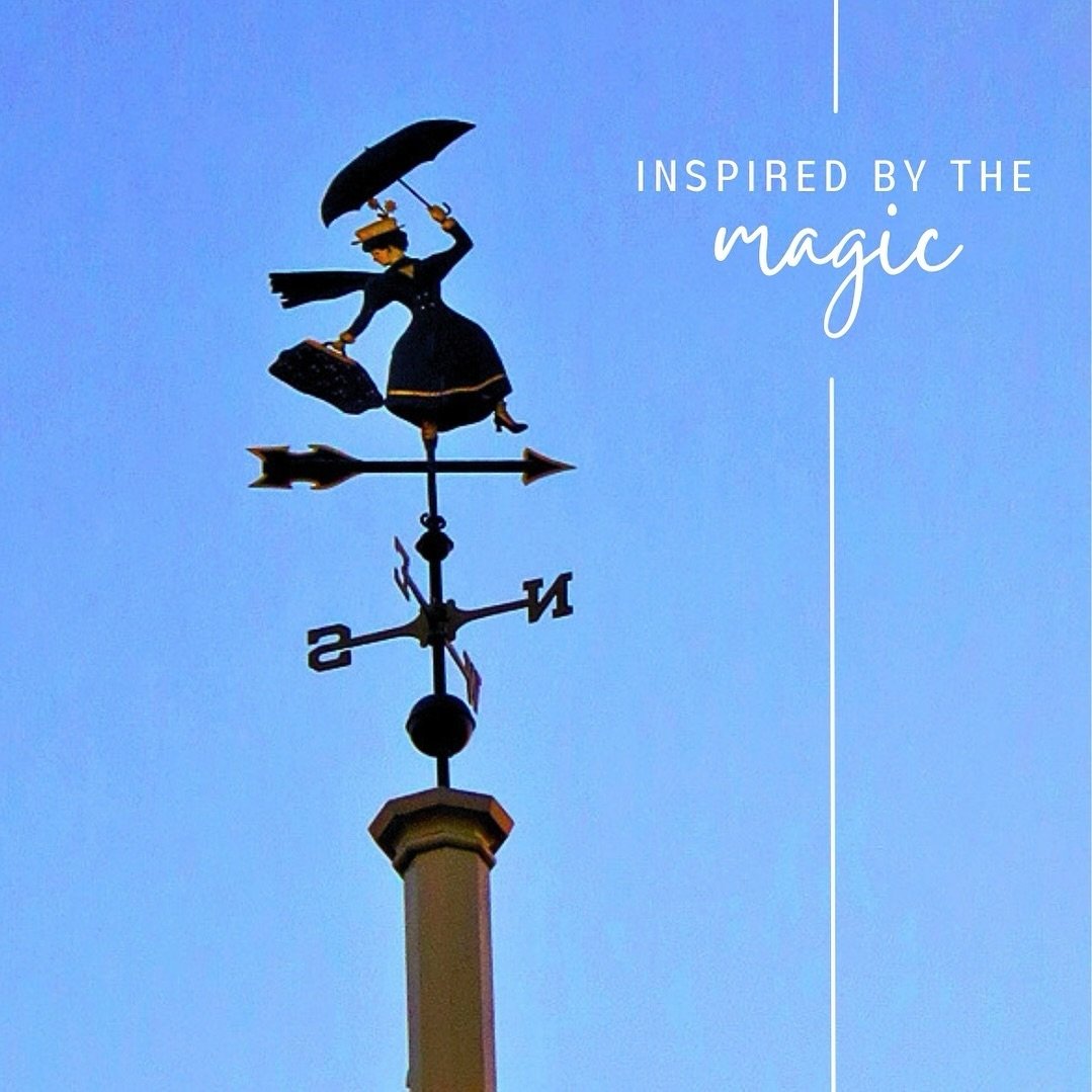 The magic is all around you...and up above you.

#inspiredbythemagic of Disney weathervanes.

 #disneyland #weathervane #marypoppins #weathervanes