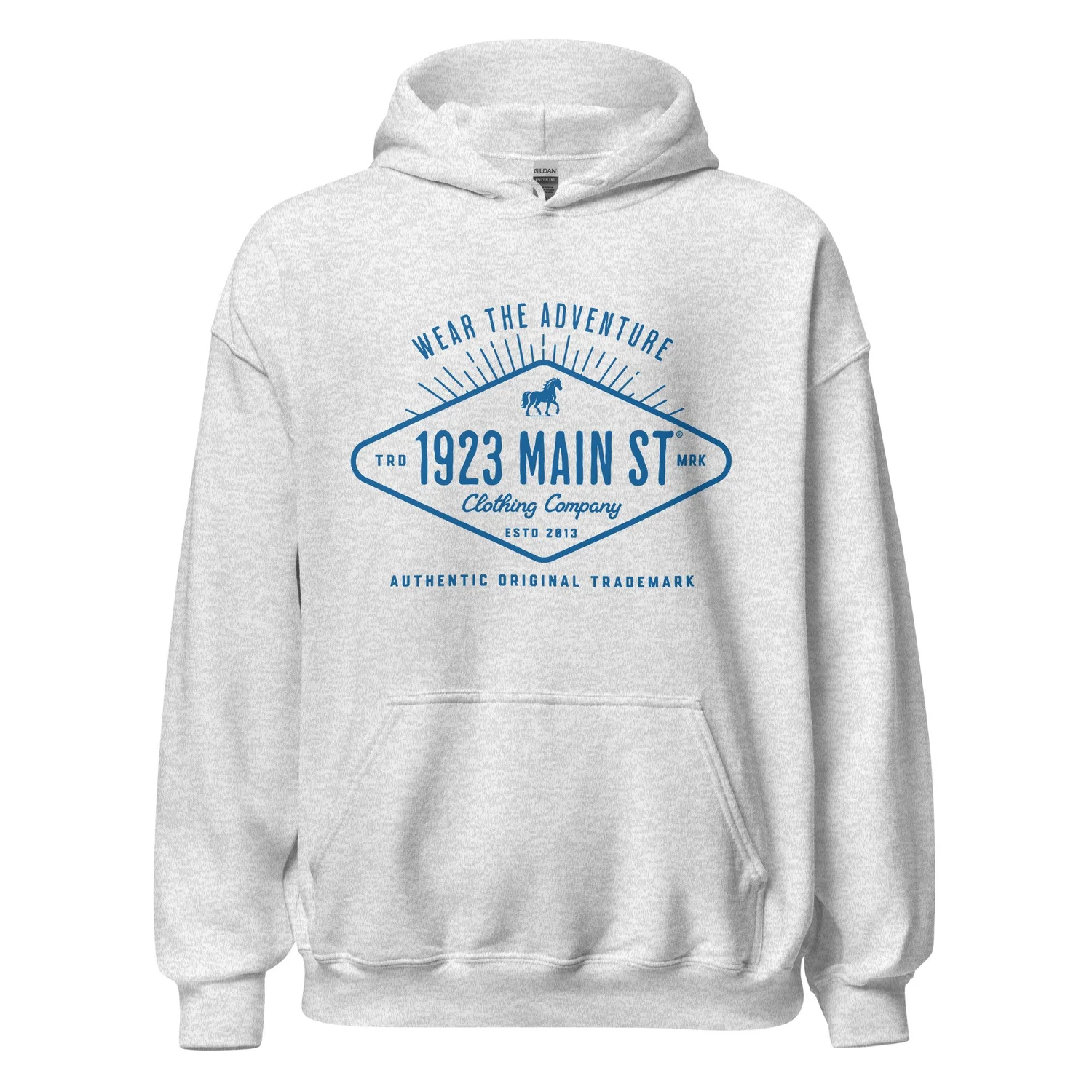 Wear the Adventure Diamond Rays Hoodie (Light Colors) — 1923