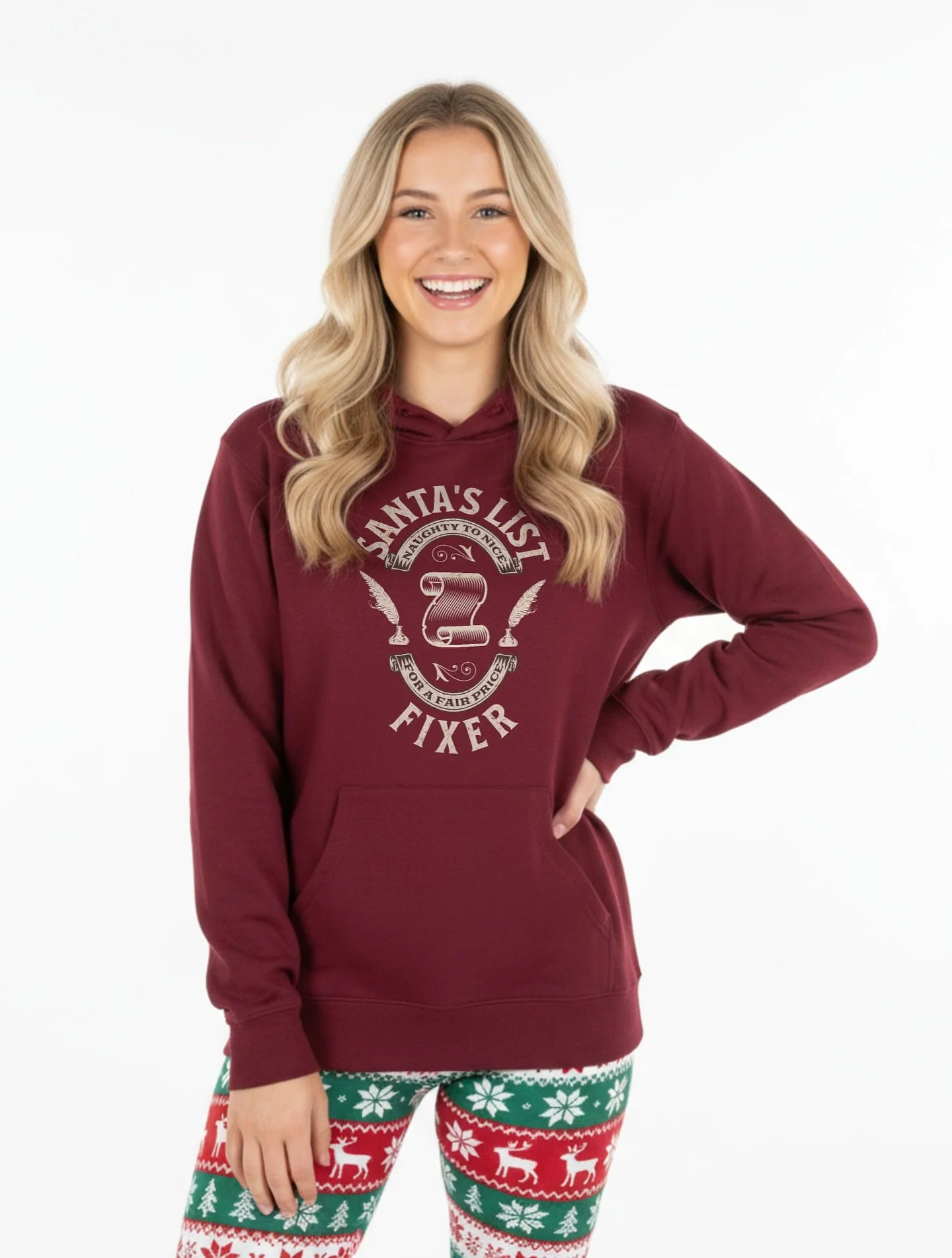 Got a mischievous friend who might be teetering on Santa&rsquo;s naughty list? 🎁 Step in as the ultimate Santa&rsquo;s List Fixer and help them earn that &ldquo;nice&rdquo; status before Christmas! 😇

Stay cozy while spreading holiday cheer in our 