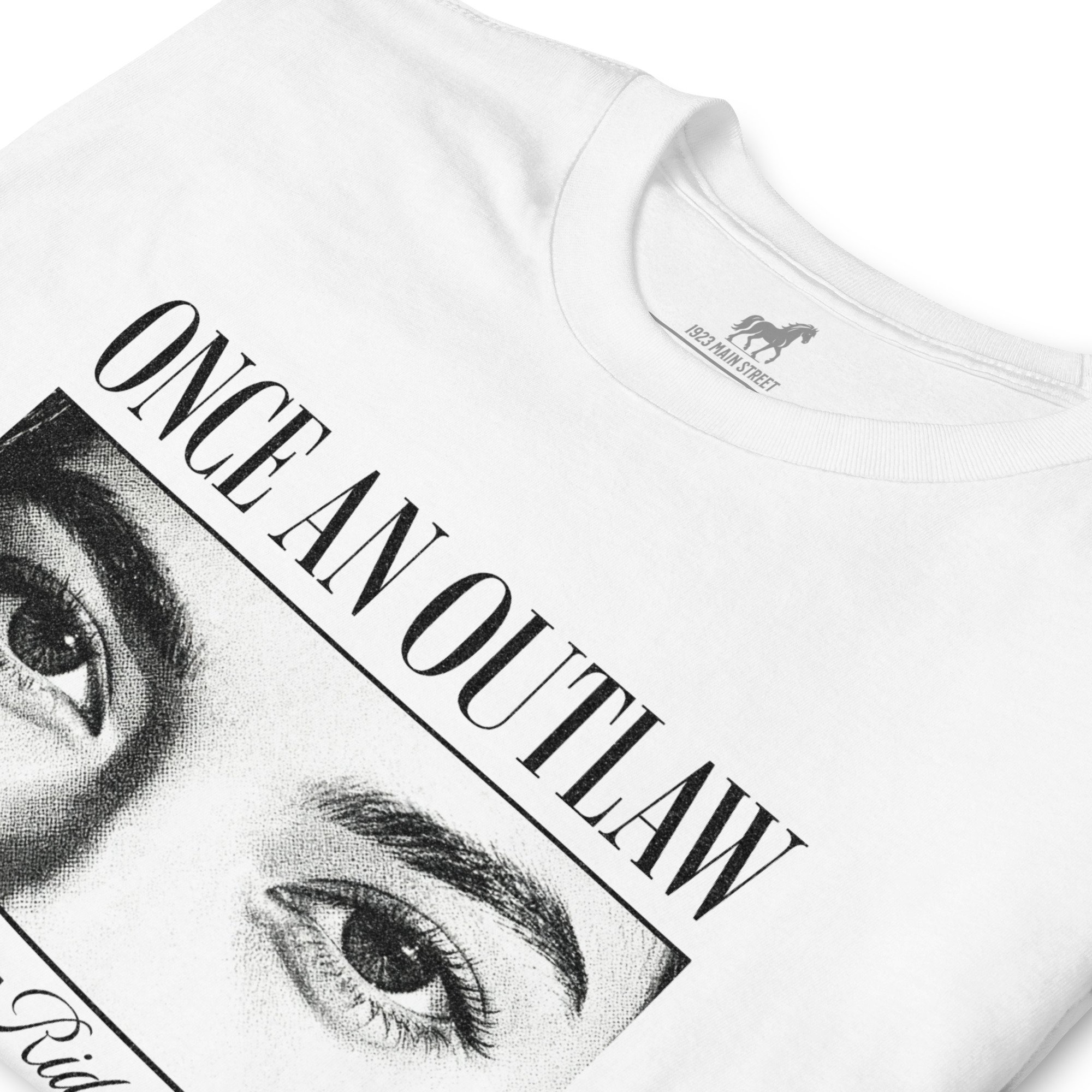Once an Outlaw, That Look snowboard t-shirt graphic