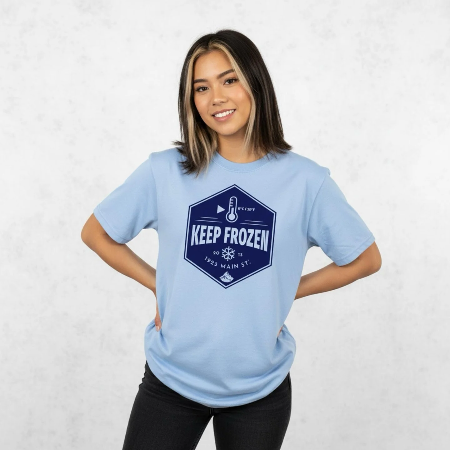 The Keep Frozen Label tee by 1923 Main Street&reg;: for snowboarders who embrace cold days and endless snow.

https://www.1923mainstreet.com/shop/p/keep-frozen-label-t-shirt

#snowboarding #tshirt #1923mainstreet #snowboardstyle #snowboardshirt