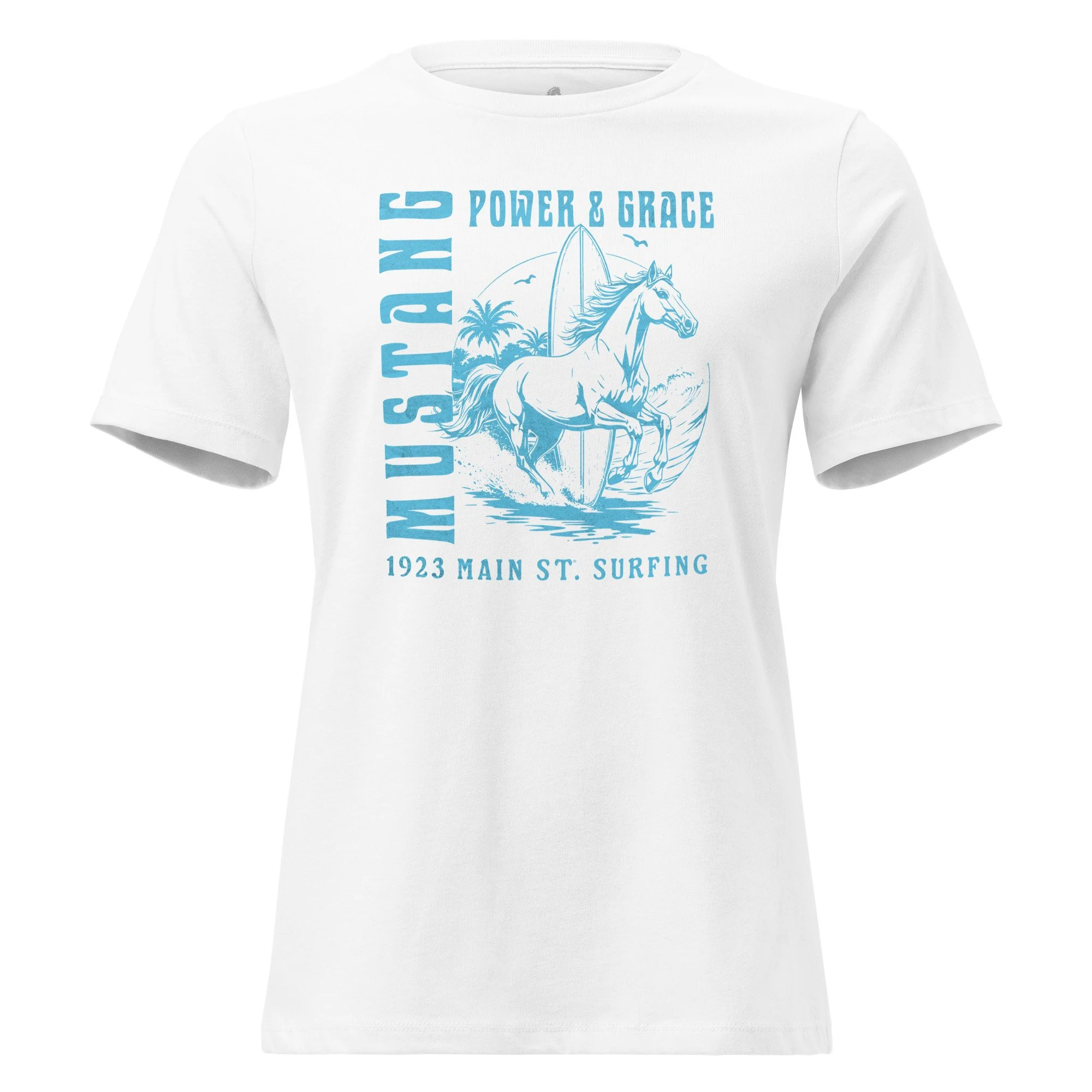 Mustang Power and Grace women's surfing t-shirt