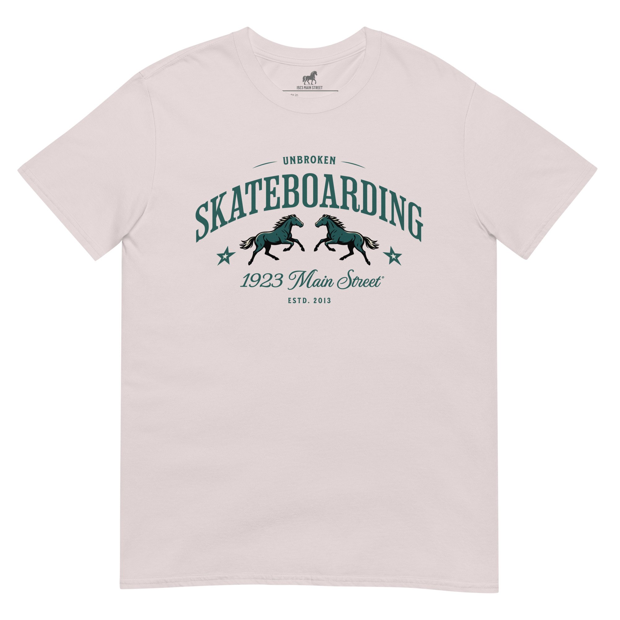 Unbroken Skateboarding T-Shirt grey.