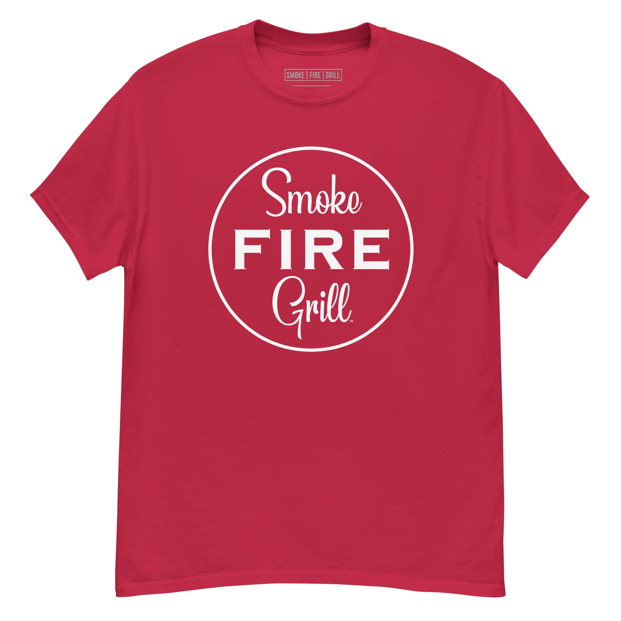 Smoke Fire Grill Classic Logo T-Shirt (Dark Colours)